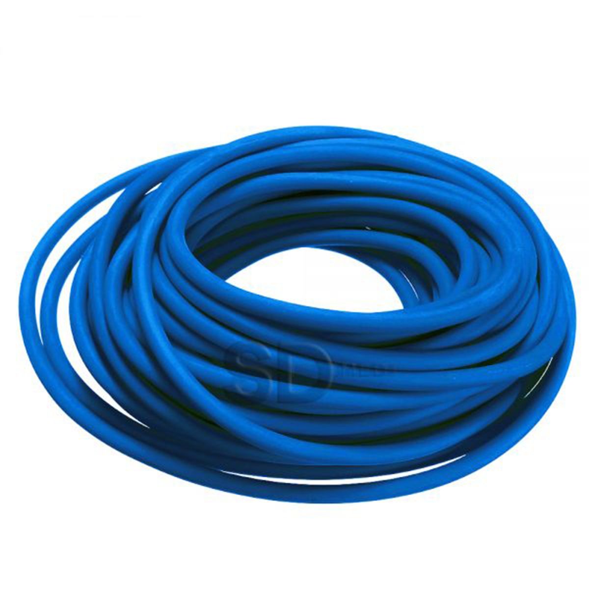 SDFIT - 10 mts Tubo Elástico x Metro – RESISTENCIA 6 AZUL 6x12mm…