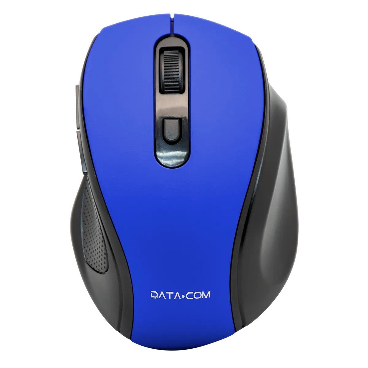 DATACOM - Mouse Inalámbrico Azul 4D Datacom