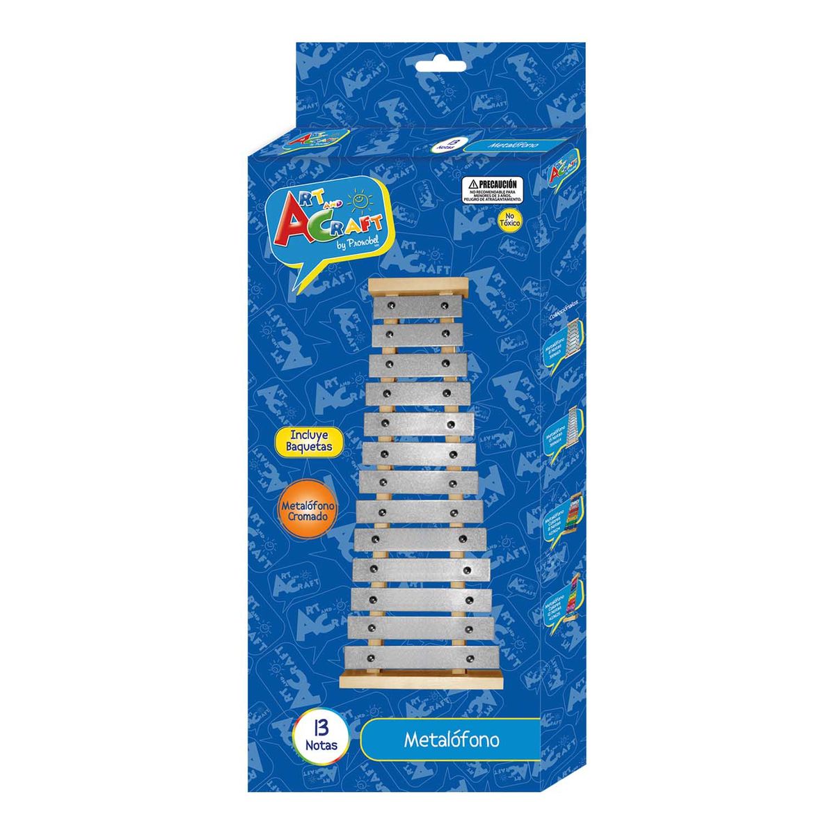 PRONOBEL - Instrumento Musical Metalofono Art & Craft