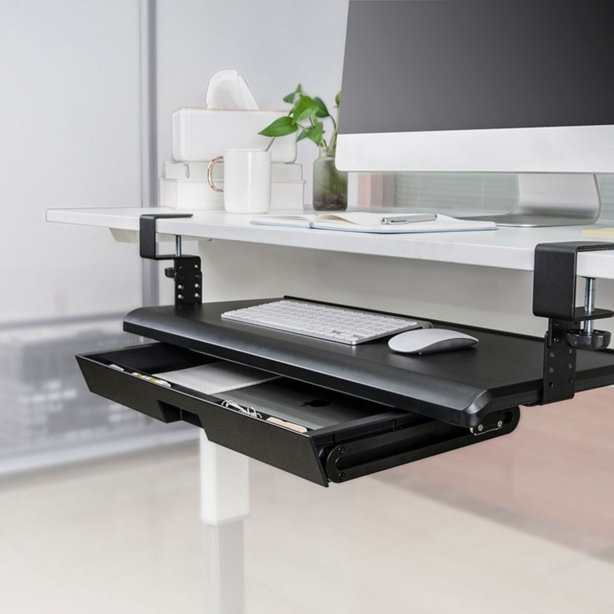 AIDATA - Bandeja para Teclado Aidata con cajón