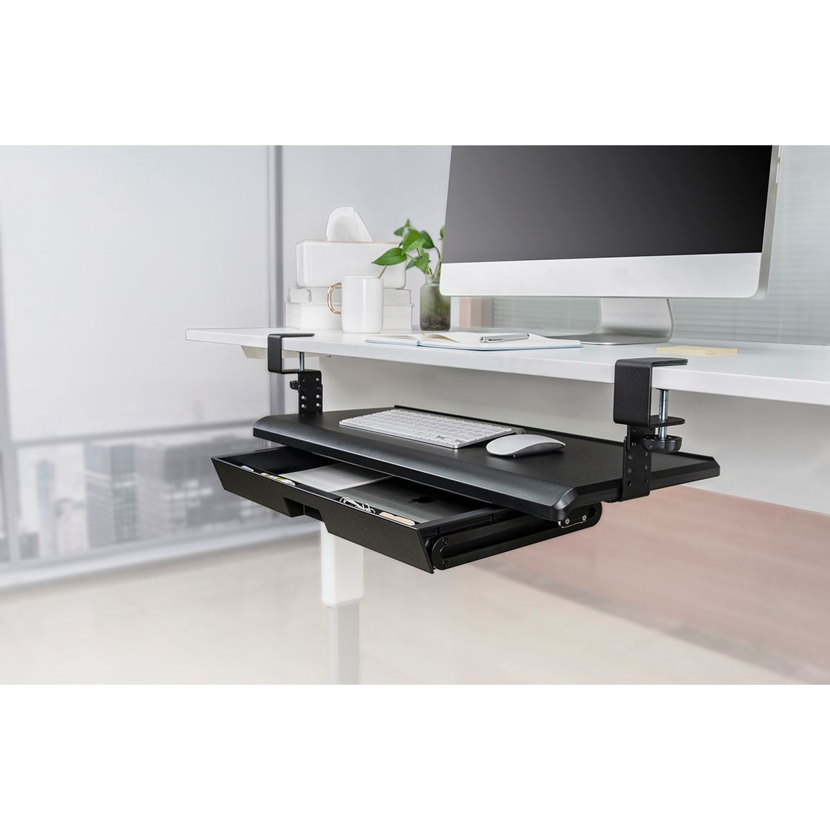 AIDATA - Bandeja para Teclado Aidata con cajón