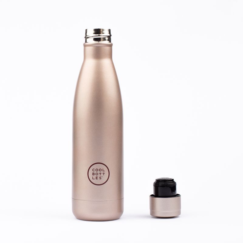 GENERICO - Botella Térmica 500ml Coolors-Rosa Metálico…