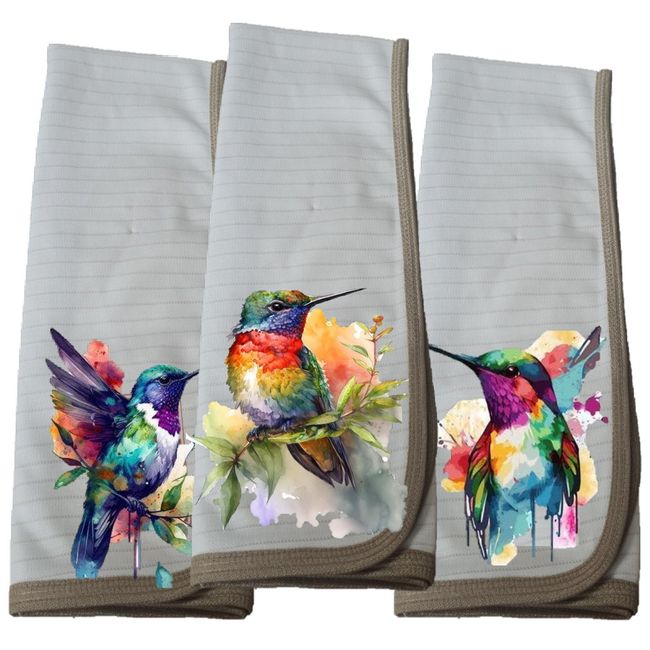 DCOBRE - PAÑO DE LOZA COBRE 3 UNIDADES,COLIBRÍ MÁGICO