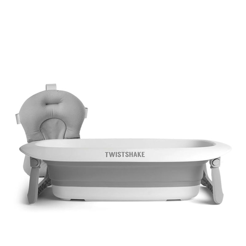 TWISTSHAKE - Bañera plegable con Cojín Twistshake