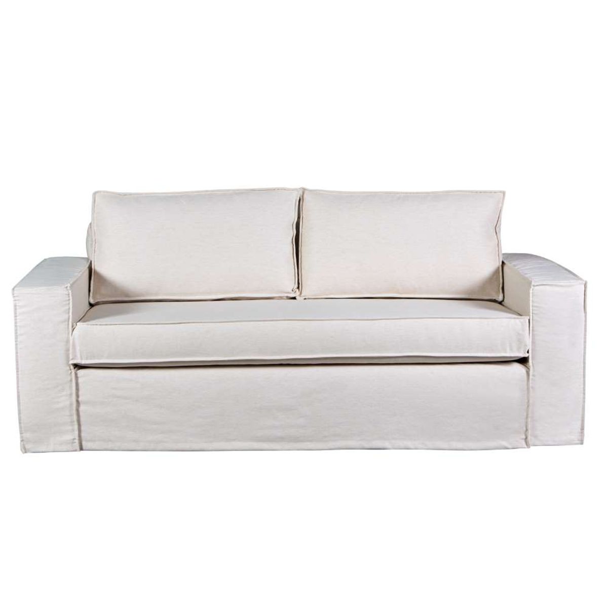 RILASSO - Sofá 3 Cuerpos Lino Algodón Mozzafiato