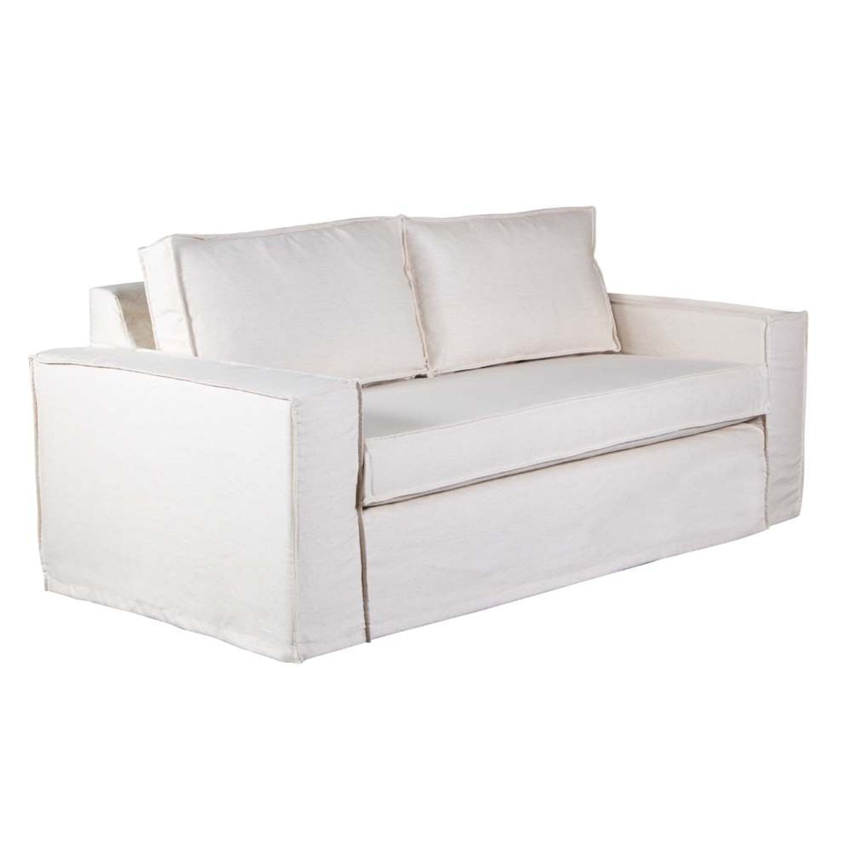 RILASSO - Sofá 3 Cuerpos Lino Algodón Mozzafiato