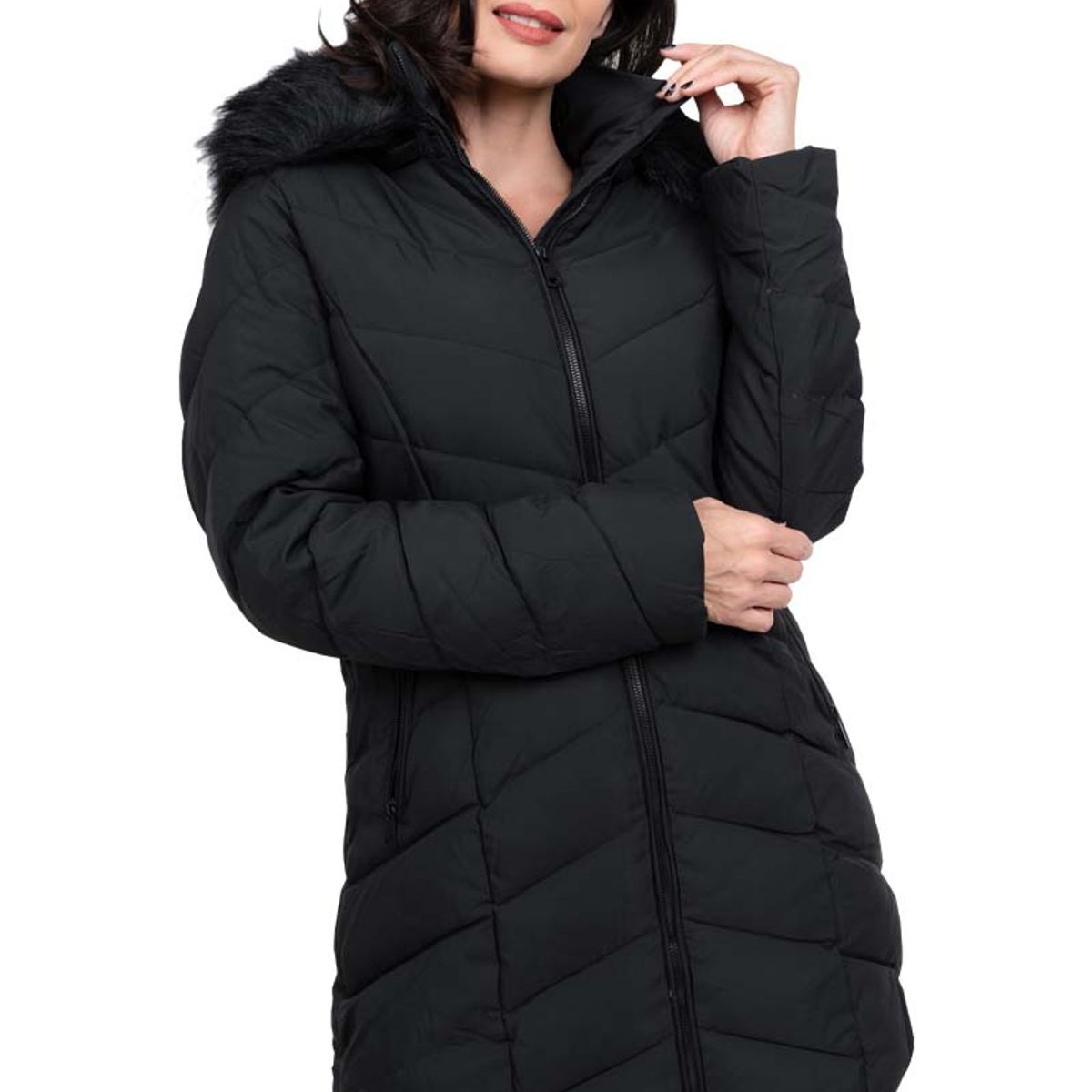 TODOPIEL - Parka Mujer Negro Todopiel