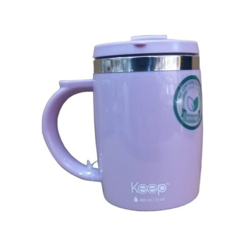 KEEP - MUG TERMO COLORES 400ML KEEP MORADO
