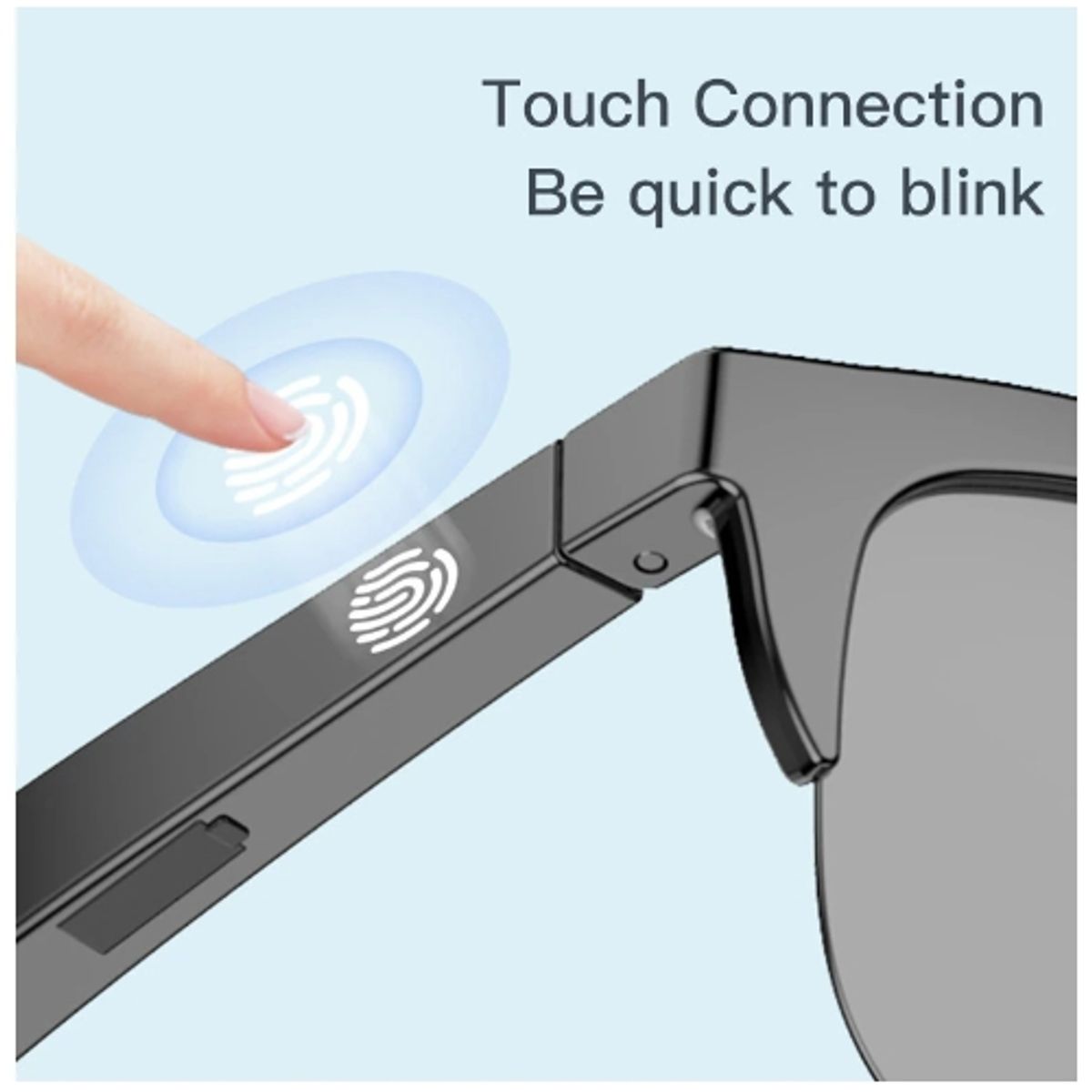 GENERICO - Gafas Inteligentes Unisex Lentes De Audio Inalámbricos Con Bluetooth…