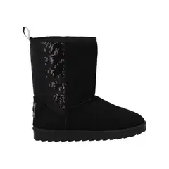 BARBIE - Bota Alta Lentejuelas Mujer Negro