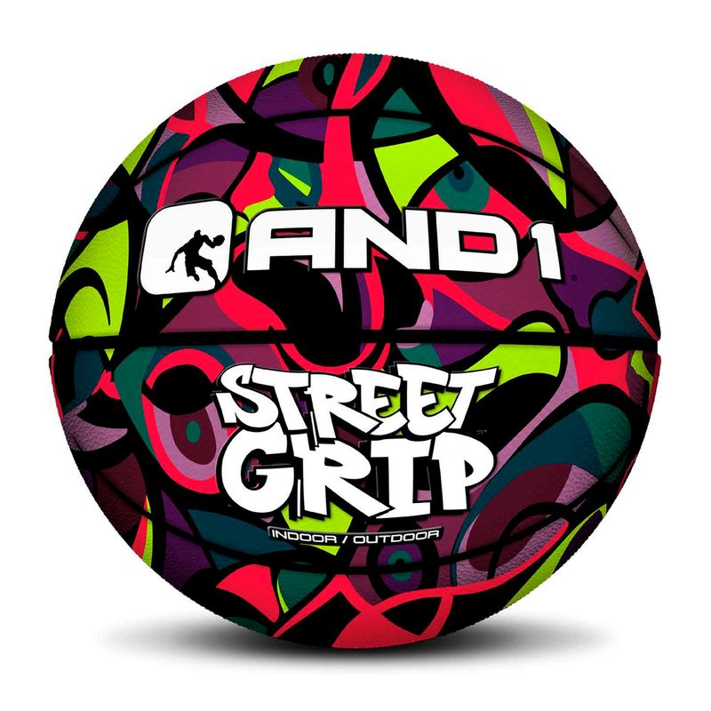 AND1 - Balón de cuero And1 Street Grip Basketball Multicolor
