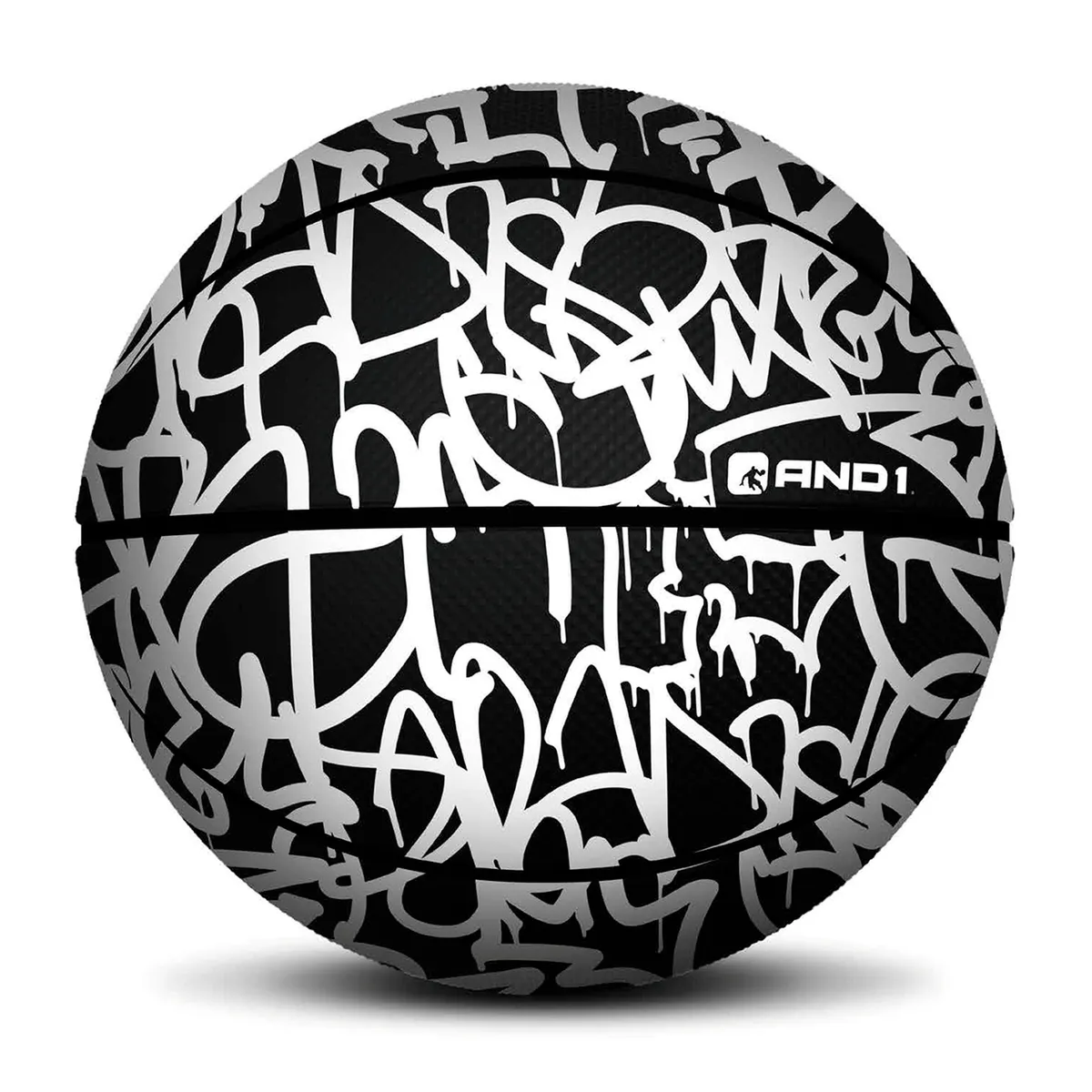 AND1 - Balón And1 Xcelerate Graffiti Basketball Blanco
