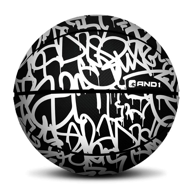 AND1 - Balón And1 Xcelerate Graffiti Basketball Blanco
