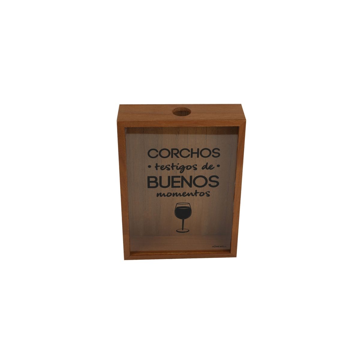 HOMEWELL - Caja Decorativa para Corchos 24x34x6.5cm HOMEWELL