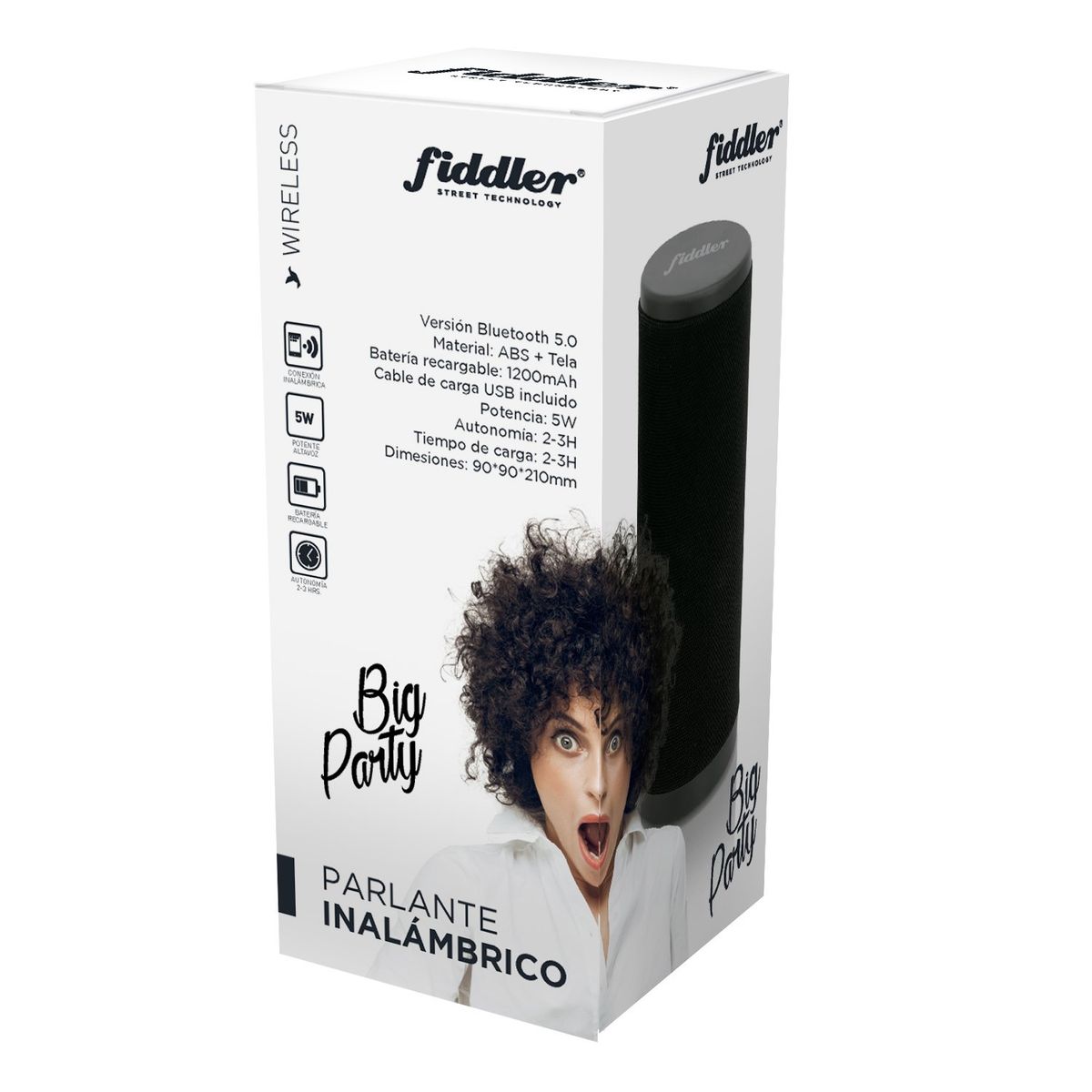 FIDDLER - Parlante Bluetooth Big Party Fiddler