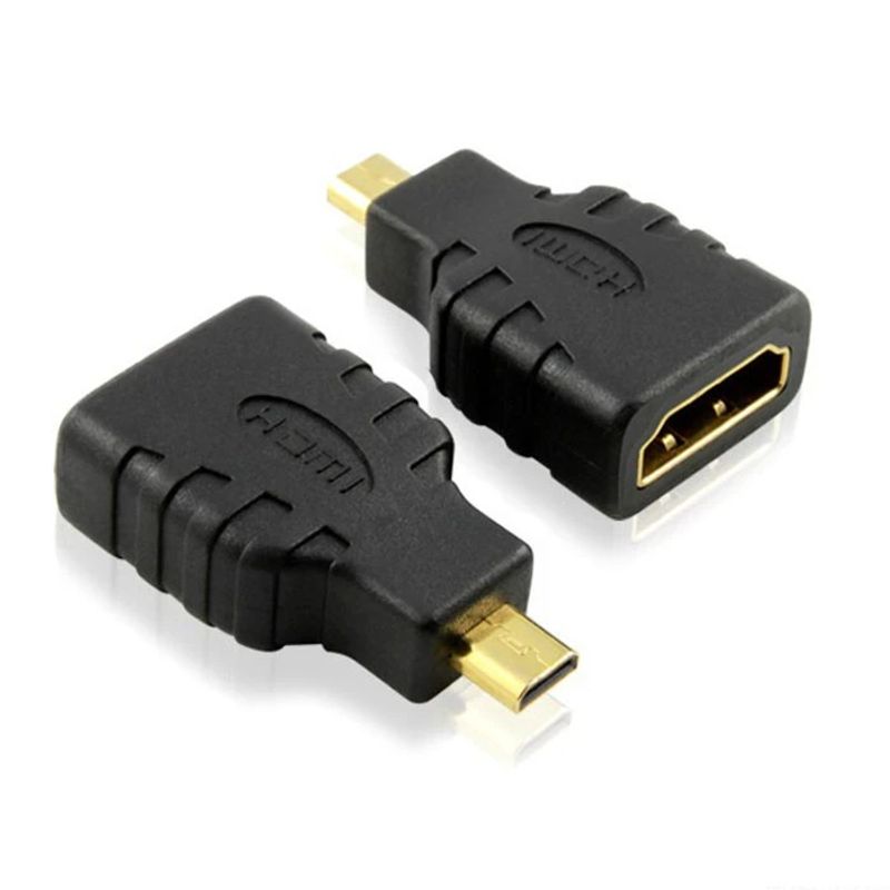 ULINK - Adaptador Micro HDMI Macho a HDMI Hembra 1080P UL-ADMCHD5010 - Negro
