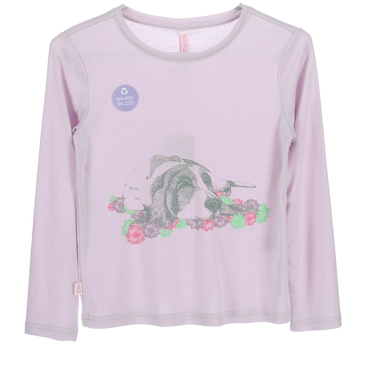 HUSH PUPPIES - Polera M/L Seda Gs19-Tsh/Wake Rosa HUSH PUPPIES