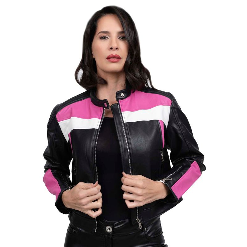 TODOPIEL - Chaqueta EcoCuero CHG66 Fucsia Todopiel