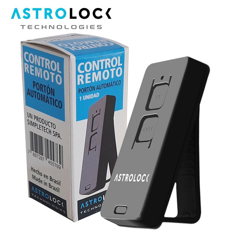 ASTROLOCK - Control Remoto Para Motor De Portones Astrolock