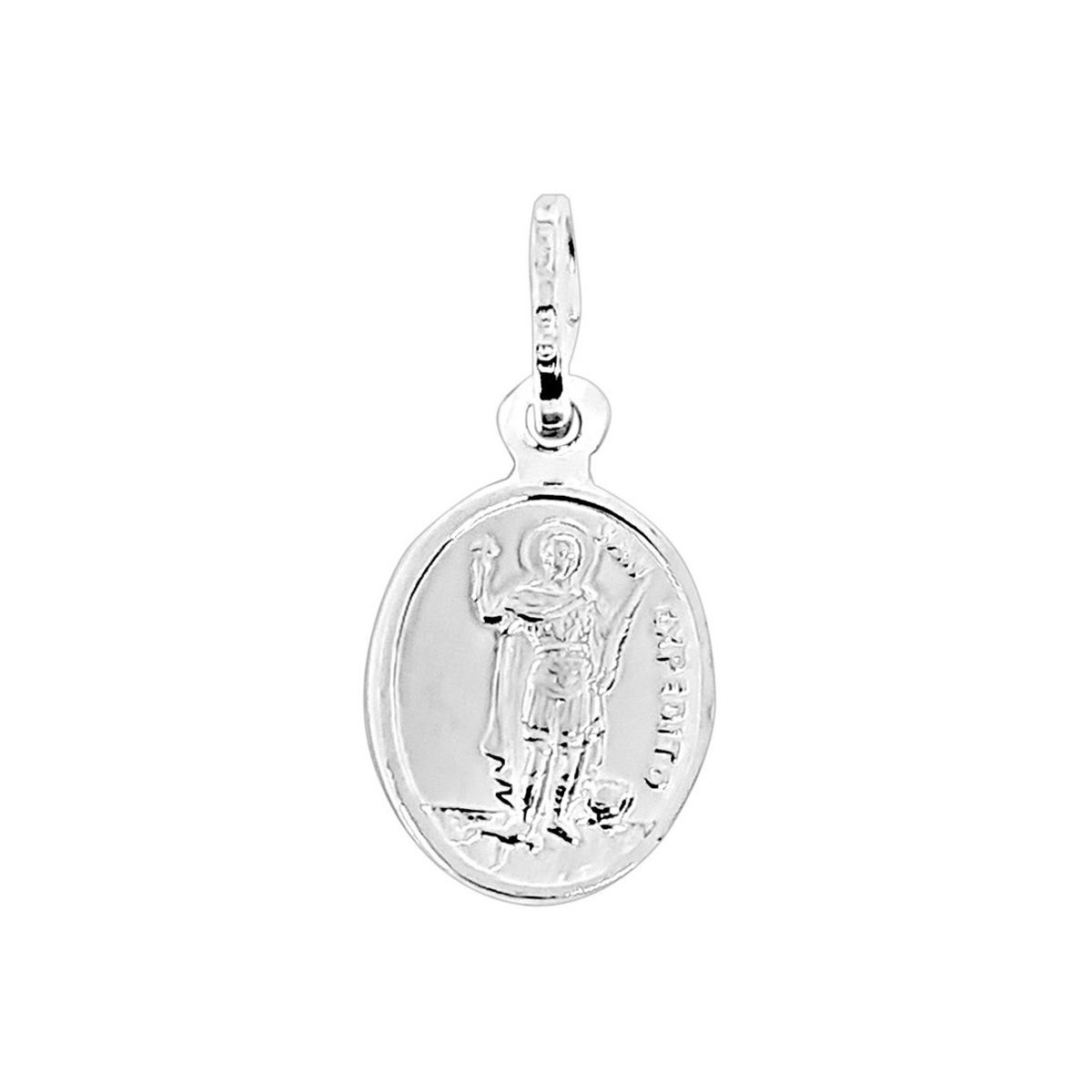 COGGIOLA - Colgante Medalla San Expedito Plata Fina 925