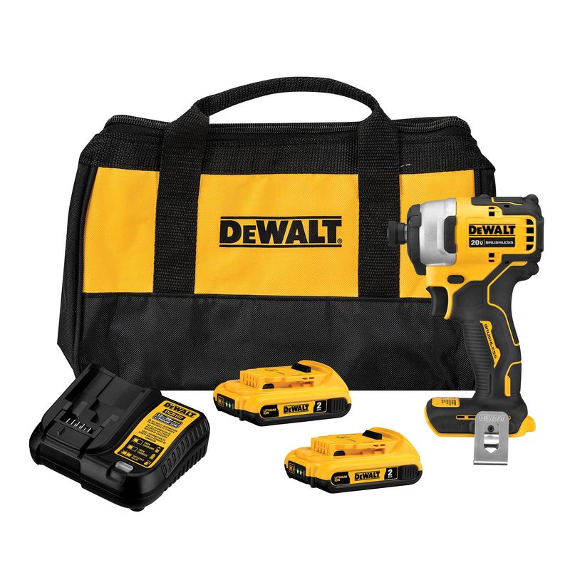DEWALT - Atornillador De Impacto Atomic 20V + 2Bat DEWALT DCF809D2-B2