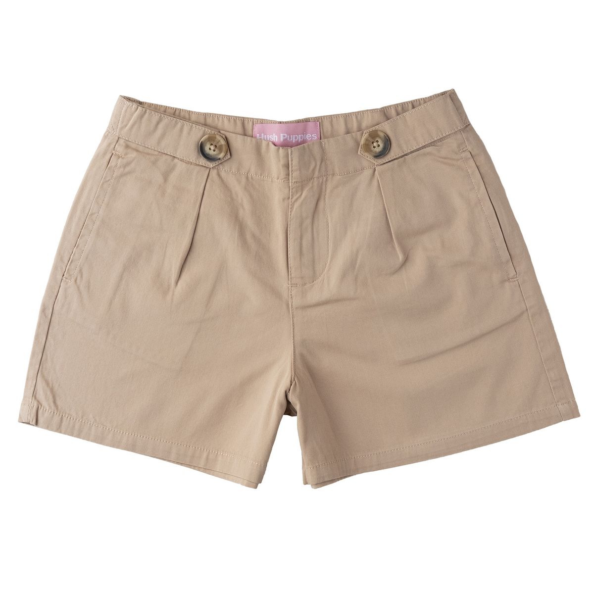 HUSH PUPPIES - Short Elisa Niña Algodón Camel HUSH PUPPIES