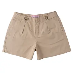 HUSH PUPPIES - Short Elisa Niña Algodón Camel