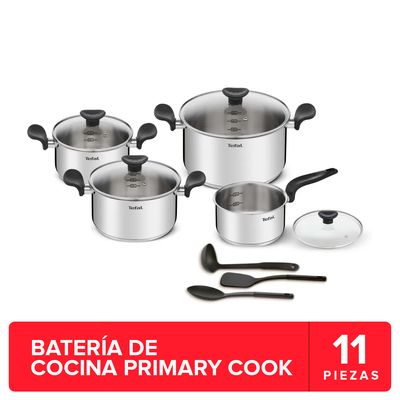 Imagen 2 del producto Bateria de cocina Acero Inoxidable Primary 11 Piezas