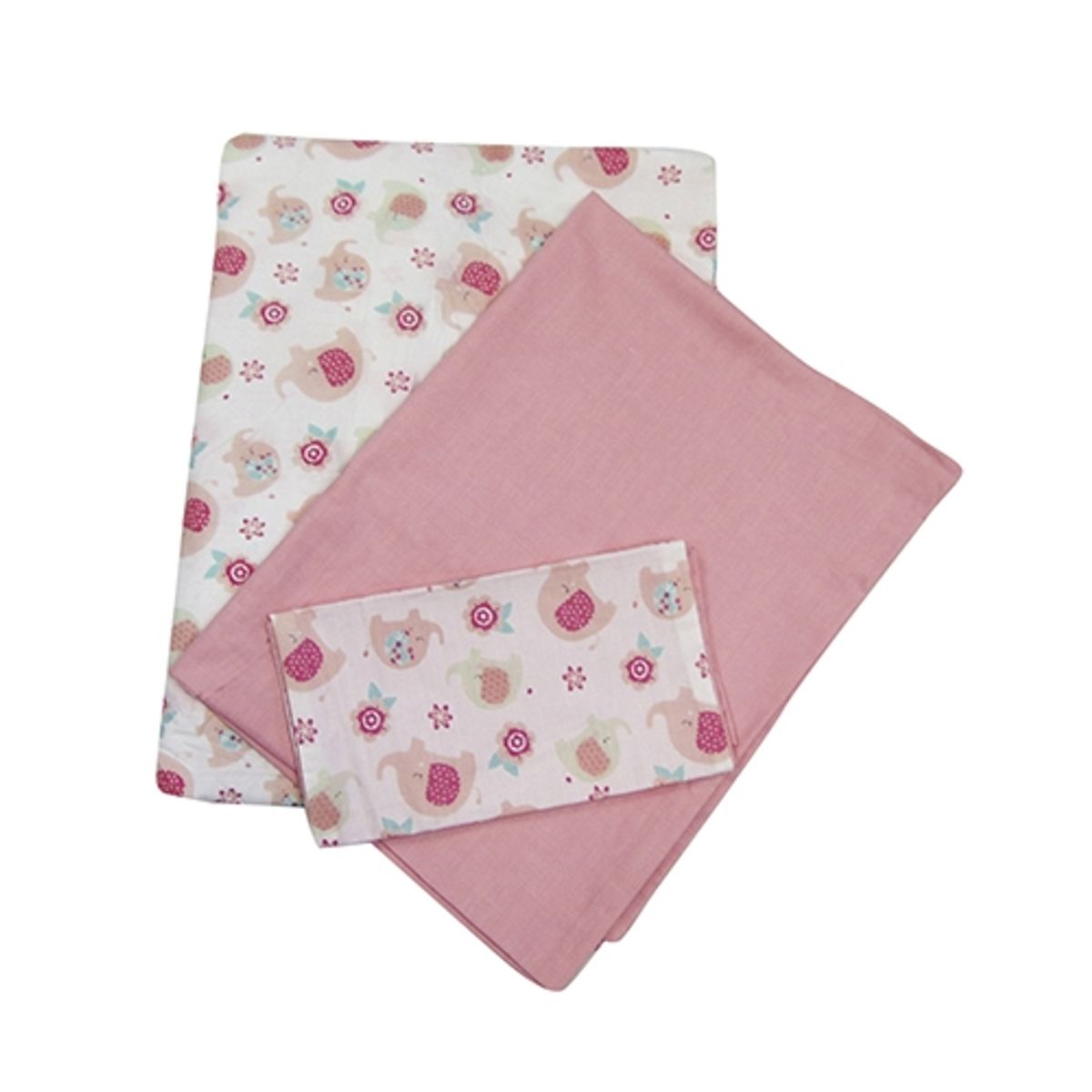 PUMUCKI - Juego De Sabana Rosado Pumucki