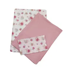 PUMUCKI - Juego De Sabana Rosado