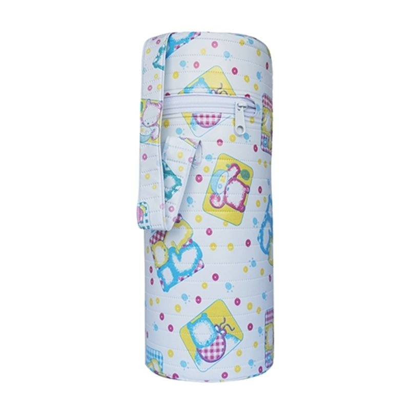 PUMUCKI - Termo Porta Mamadera Bebé Hugo Rosa Pumucki