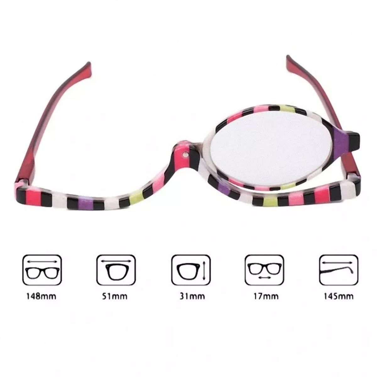 GENERICO - Lente Para Maquillarse Presbicia 4,00 De Aumento