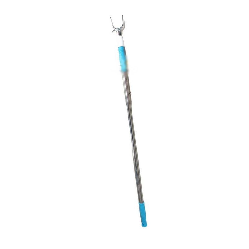 GENERICO - Bastón Barra Alcanzador Extendible Para Ropa Con Gancho