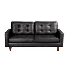 LATAM HOME - Sofá Napoles 3 Cuerpos Negro
