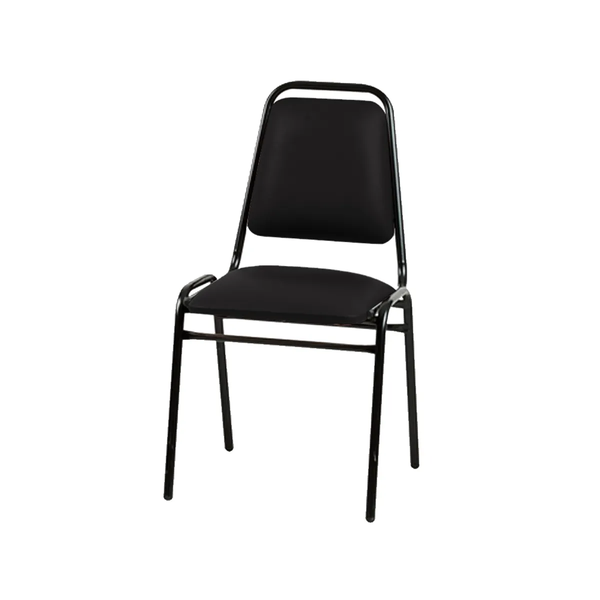 INCATEX - Silla Auditorio Tapizada Negra