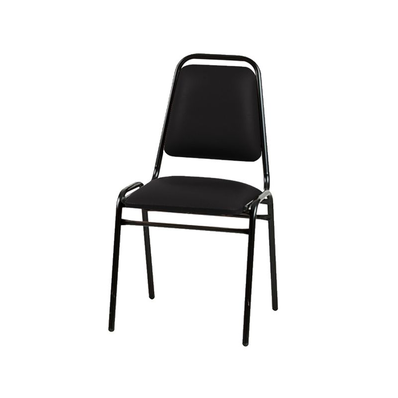 INCATEX - Silla Auditorio Tapizada Negra
