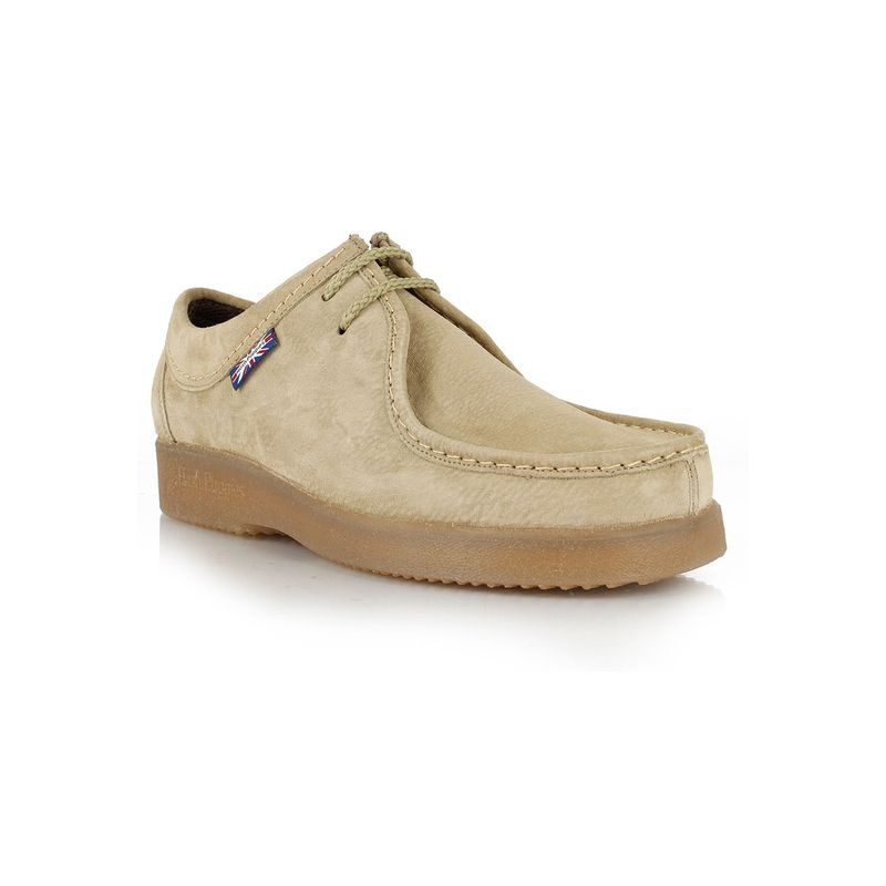 HUSH PUPPIES - Zapato Cuero Hombre Navajo Taupe HUSH PUPPIES