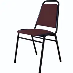 INCATEX - Silla Auditorio Tapizada Burdeo.
