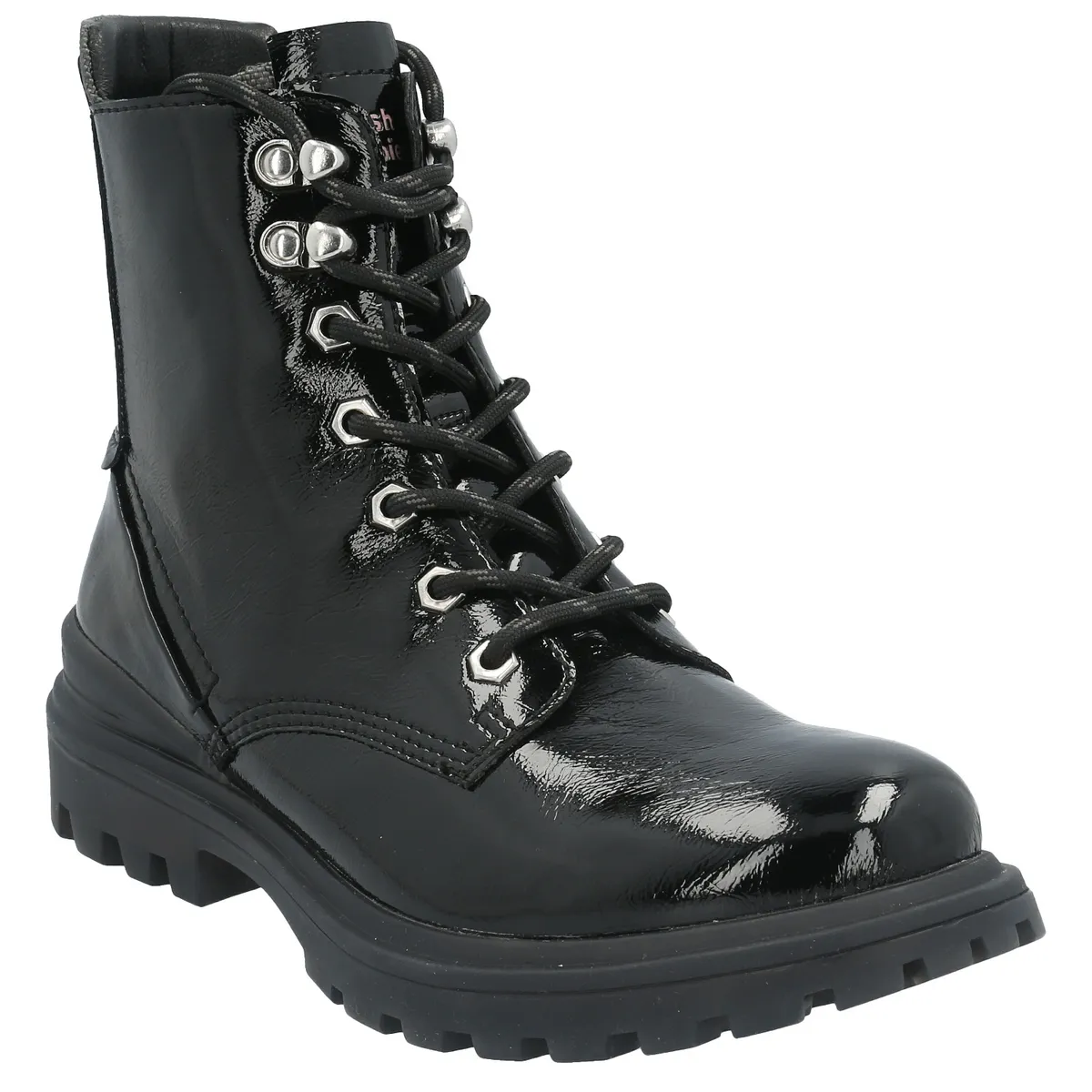 HUSH PUPPIES - Botin Mujer Fun Negro HUSH PUPPIES