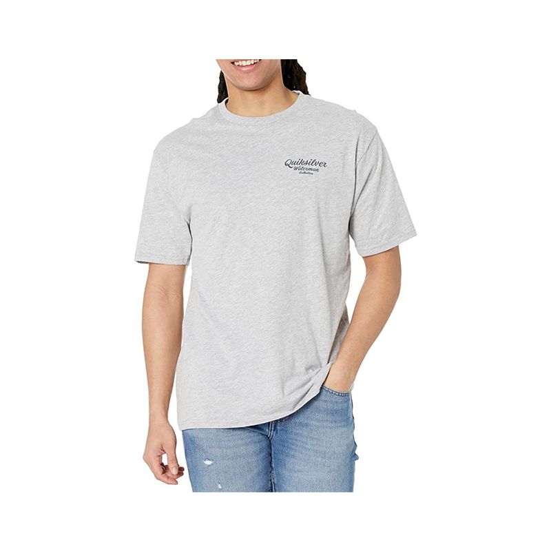 QUIKSILVER - Polera Quiksilver Waterman Soul Arch Hombre Athletic Heather