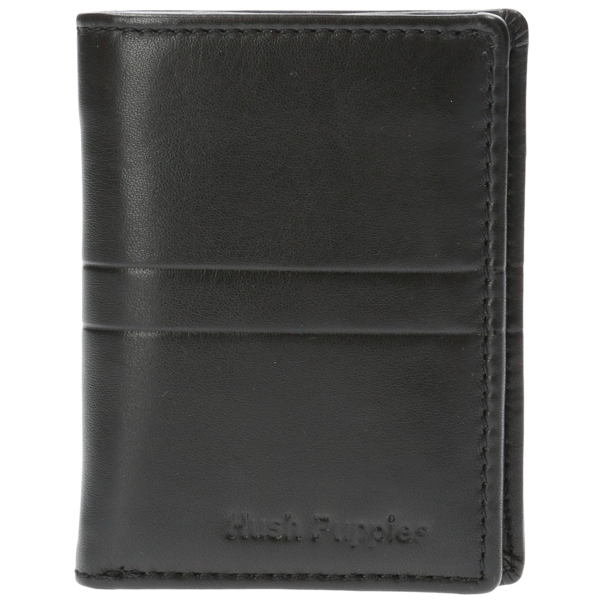 HUSH PUPPIES - Billetera Cuero Jg Rodgers Negro HUSH PUPPIES
