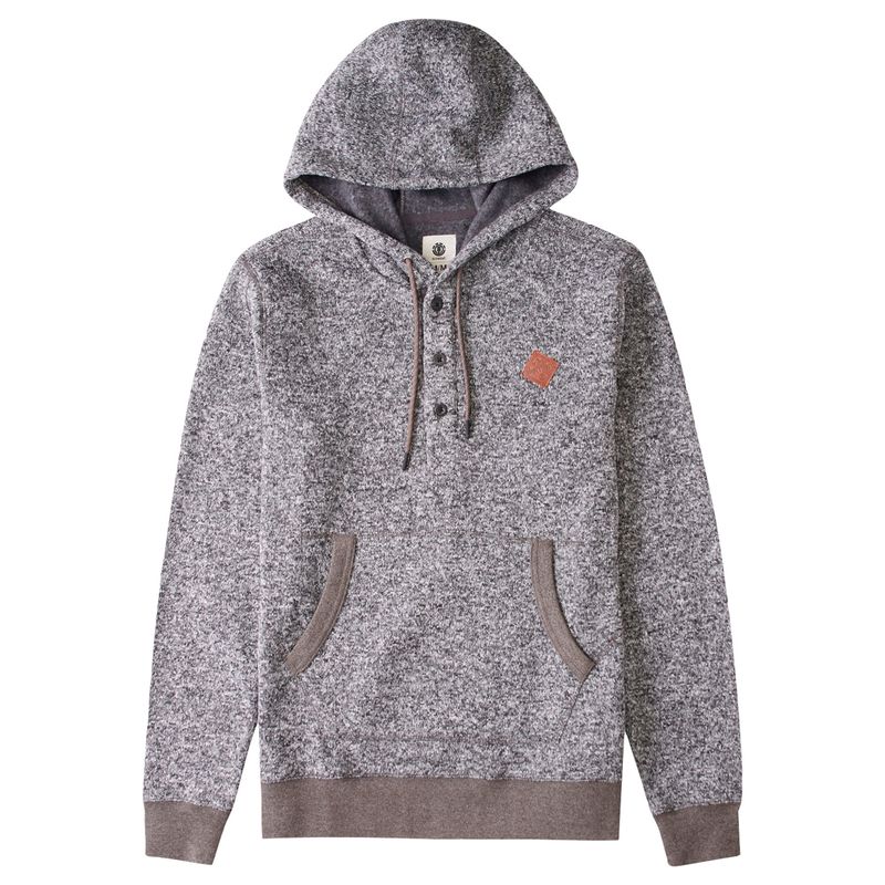 ELEMENT - Polerón Hombre Highland Henley Gris ELEMENT