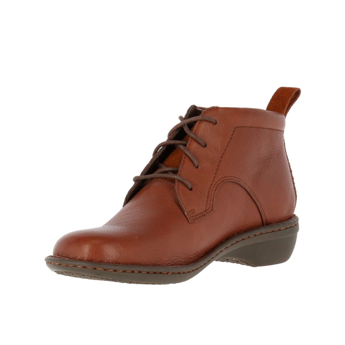 HUSH PUPPIES - Botin Cuero Sajon Café HUSH PUPPIES