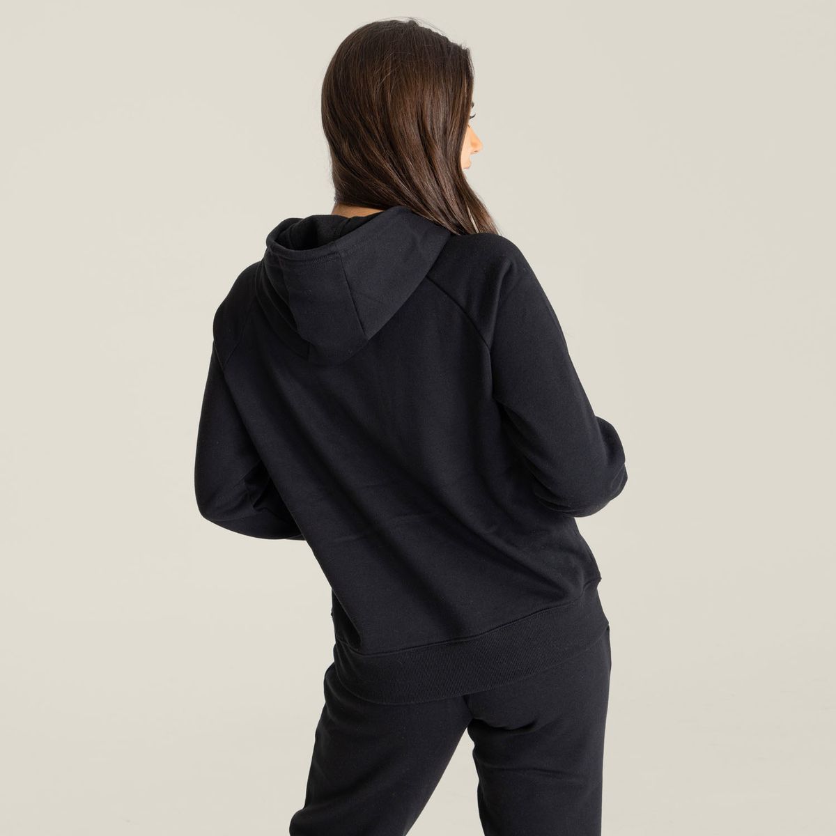 BSOUL - Polerón Mujer Hoodie Cloe Negro BSOUL
