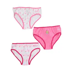 BARBIE - Calzones Infantil Niña Pack 3 Unidades Barbie….