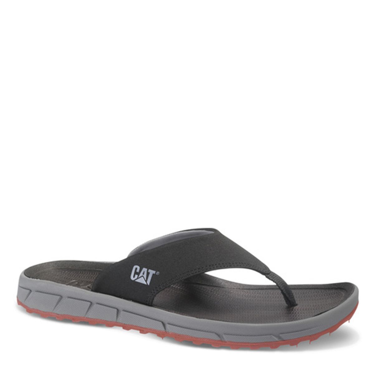 CAT - Sandalia Cuero Hombre Montijo Negro CAT