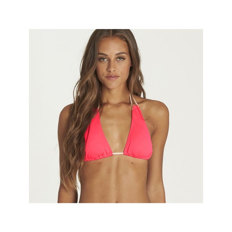 BILLABONG - Bikini Sostén Just A Hint Halter Fucsia BILLABONG