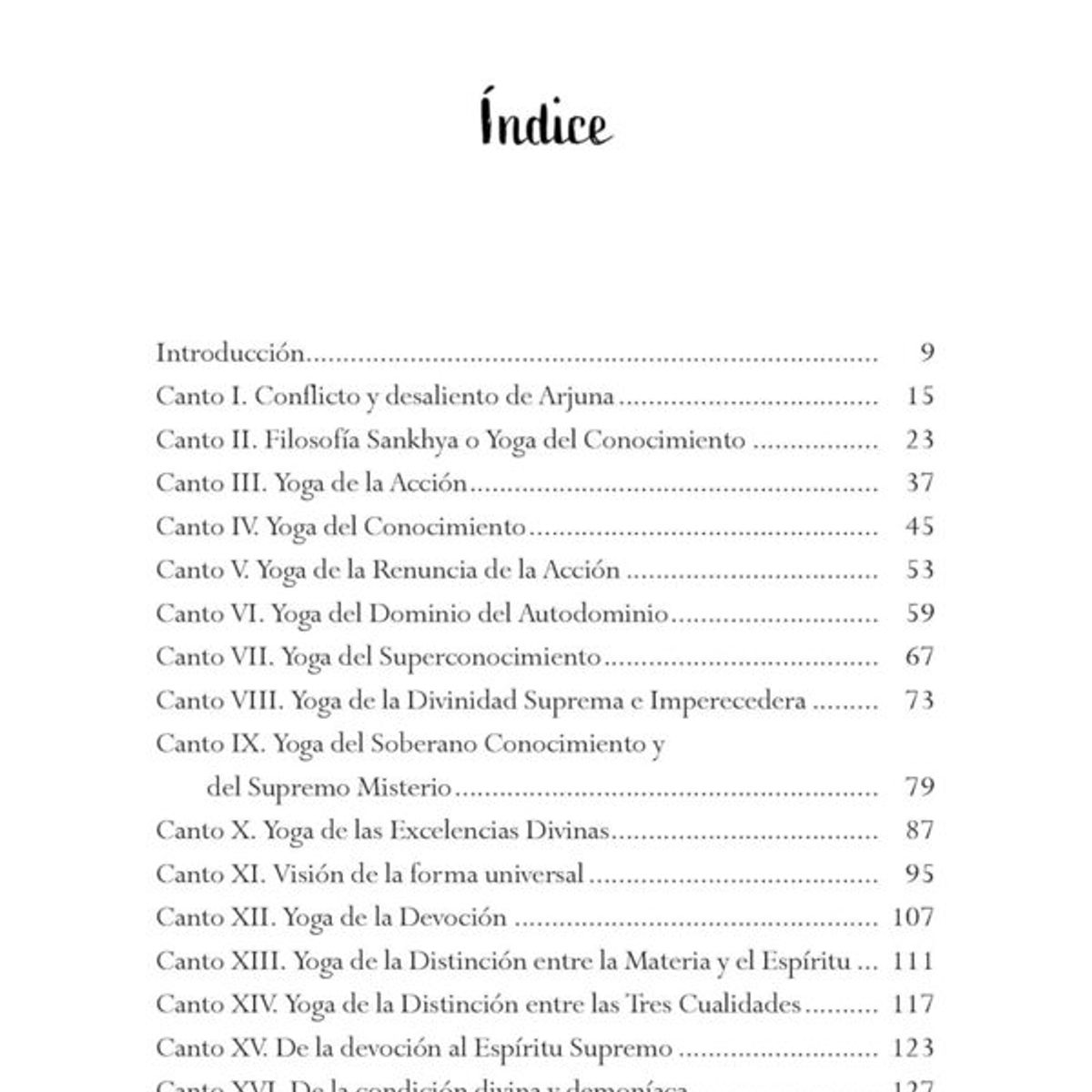 SIRIO EDITORIAL - Bhagavad Gita. El Canto Del Señor