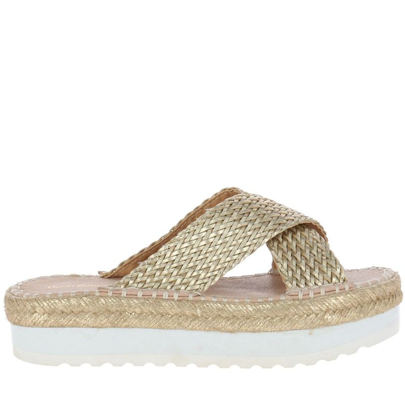 HUSH PUPPIES - Sandalia Tropez Dorado HUSH PUPPIES