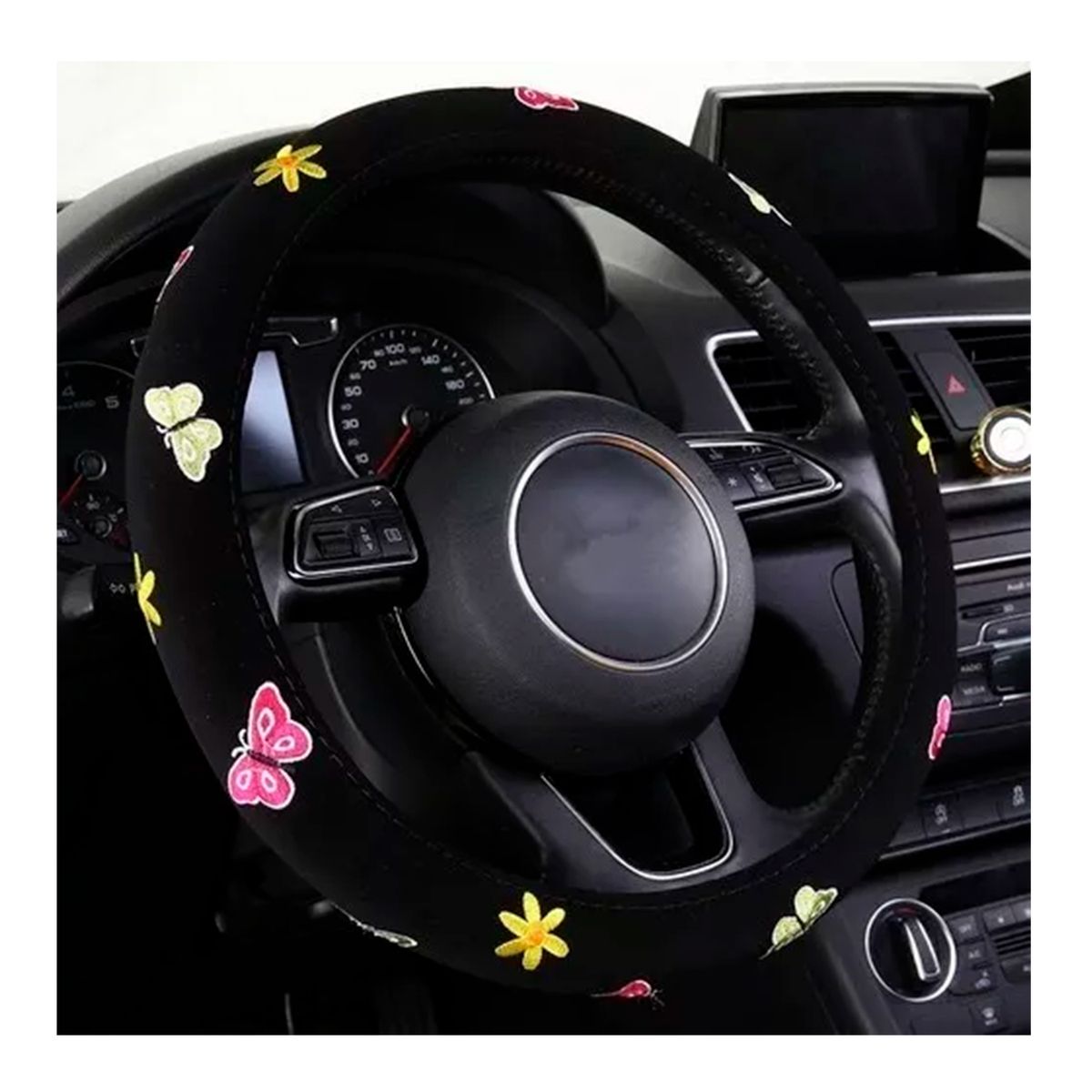 GENERICO - Funda Cubre Volante Diseño Para Mujer 3d